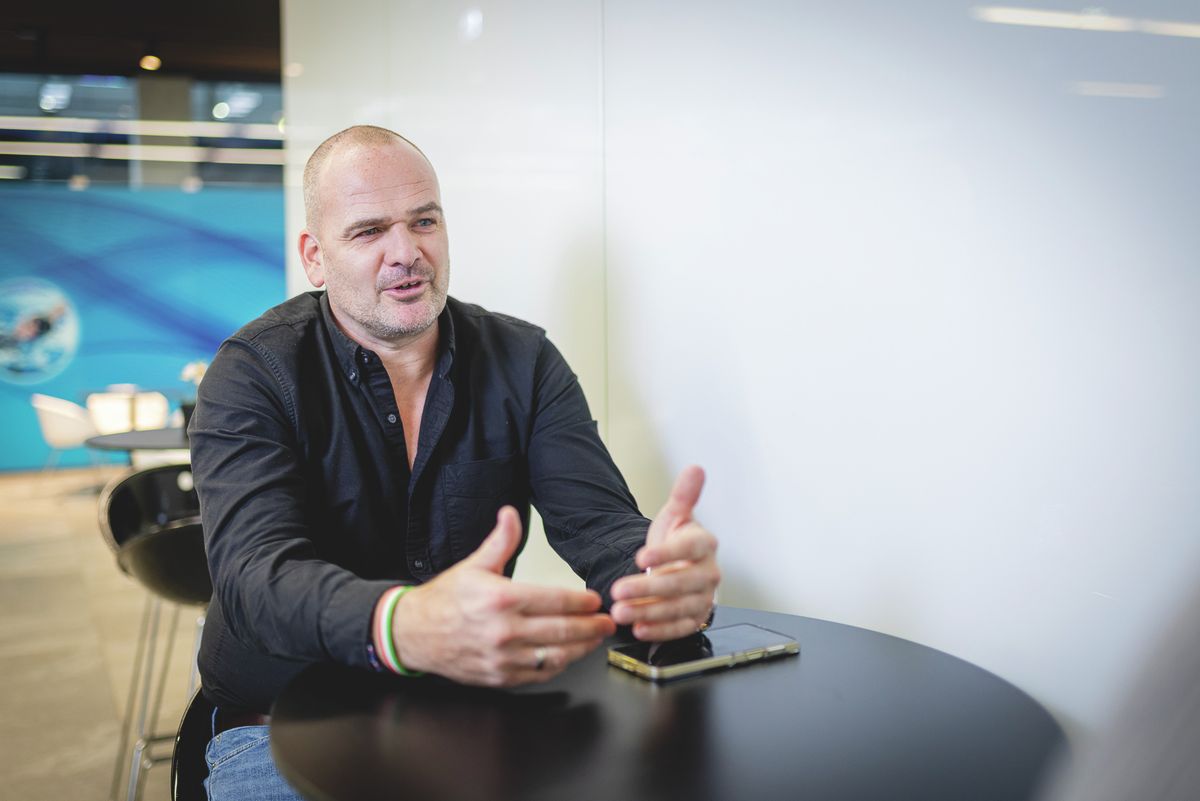 Virth Balázs a Duna Arénában rendszeresen találkozik Milák Kristóffal