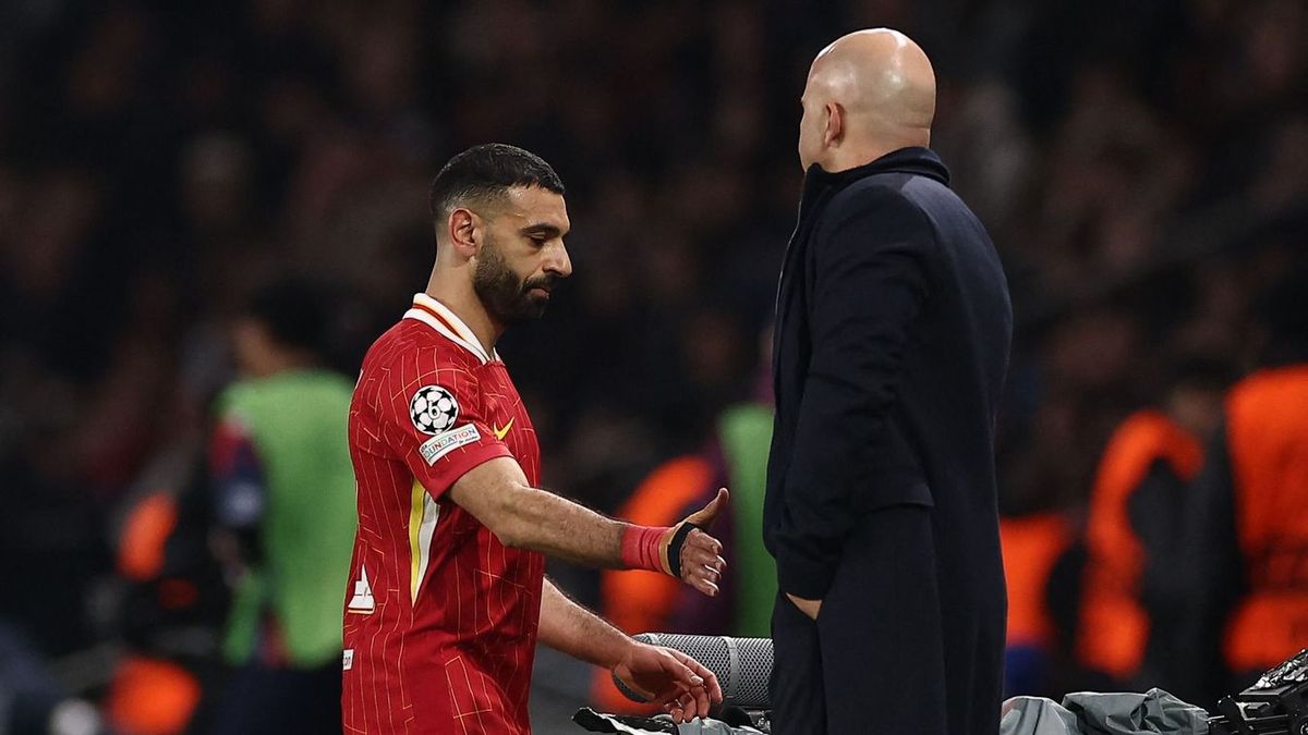 Mohamed Szalah és Arne Slot között jelenleg fagyos a viszony a Liverpool csapatánál