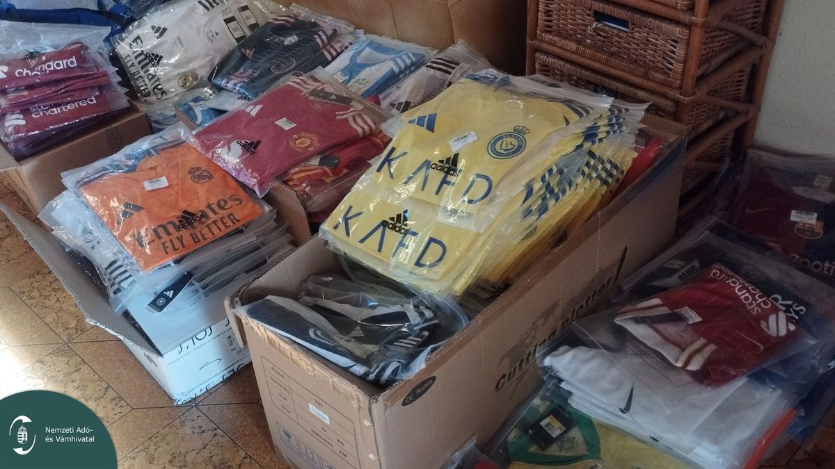 Gigantikus NAV fogás: 20 milliós kárt okozó hamisítvány mezeket foglaltak le az adóhatóság munkatársai