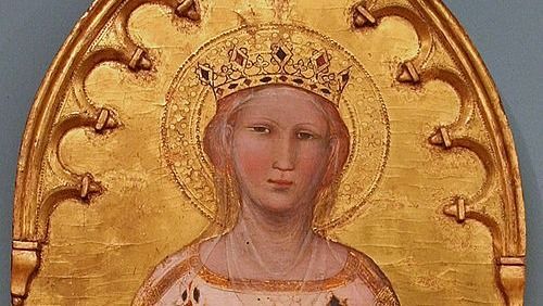 Árpádházi Szent Erzsébet. forrás: Wikipedia