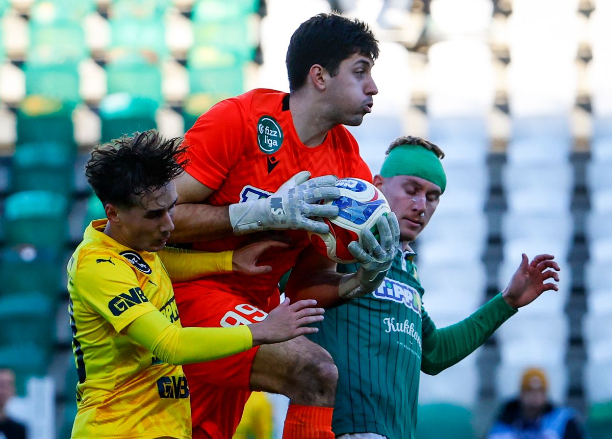 Az ETO kapusa, Petras nagyot hibázott a meccsen