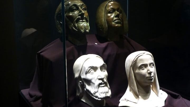 Béla és Anna arcrekonstrukciója