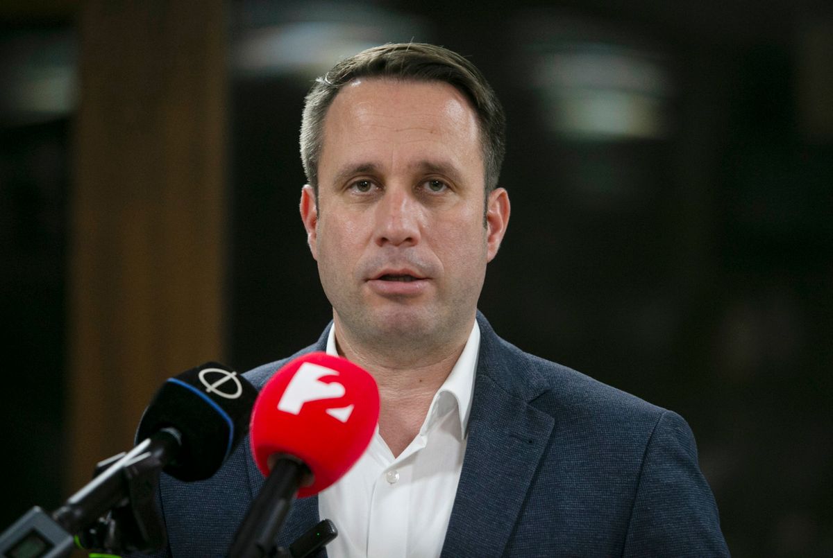 Dömötör Csaba: Az antiszemitizmus és a terrorveszély Európában újra a mindennapok része lett (Fotó: Bús Csaba / MTI Fotószerkesztõség)