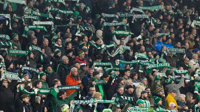 Ferencváros - Glasgow Rangers labdarúgó Európa-liga-meccs
FTC