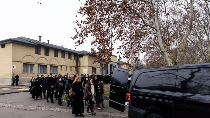 Kálloy Molnár Péter temetése