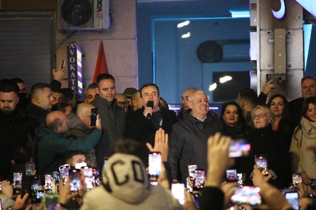 Önrendelkezés nyerte meg az előrehozott parlamenti választásokat Koszovóban (Fotó: ERKIN KECI / ANADOLU)