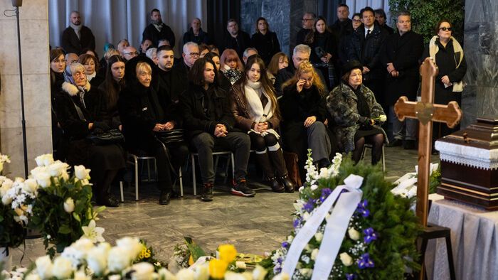 Kálloy Molnár Péter temetése