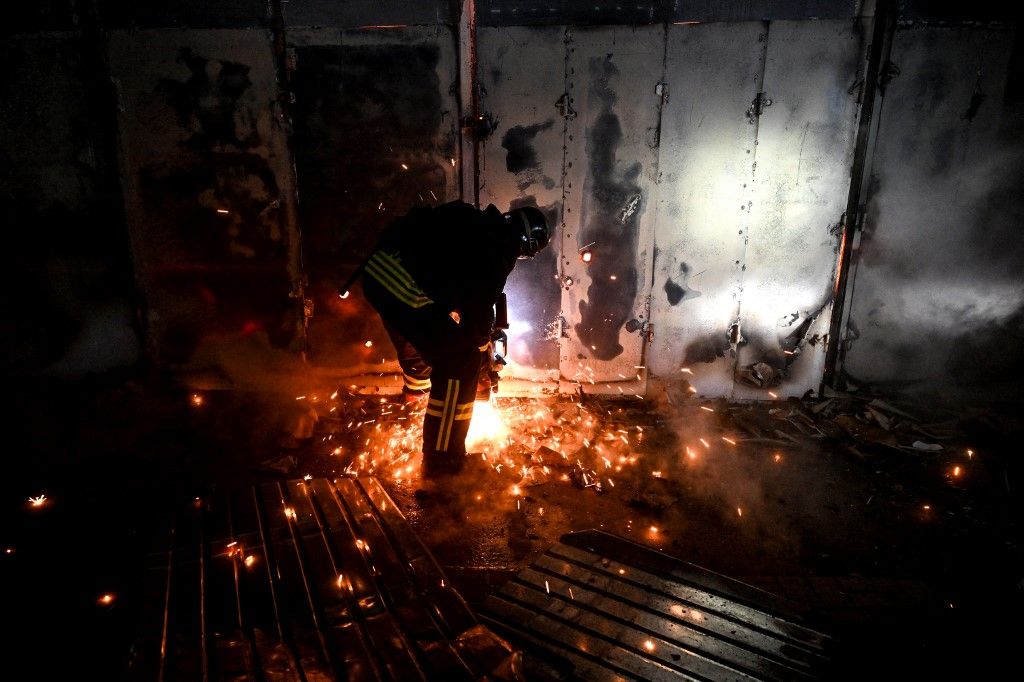 Az orosz erők kamikaze drónokkal indítottak nagyszabású támadást Odessza ellen – illusztráció (Fotó: DMYTRO SMOLIENKO / NurPhoto)