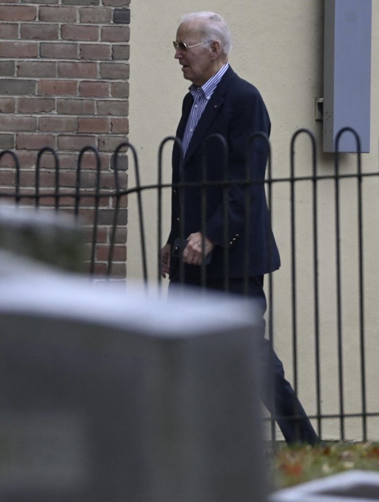 Joe Biden volt amerikai elnök (Fotó: AFP)