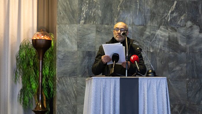 Kálloy Molnár Péter temetése