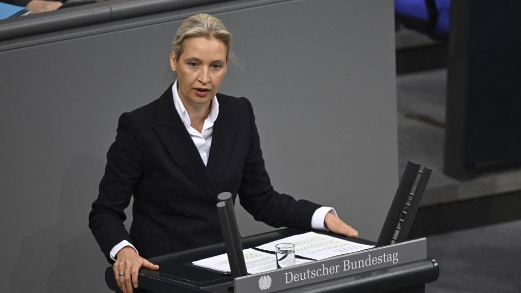 Alice Weidel úgy látja, Európa eddig nem tudott hatékonyan közreműködni a békefolyamatban.