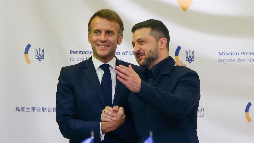 Macron biztonsági garanciákat követel Ukrajnának