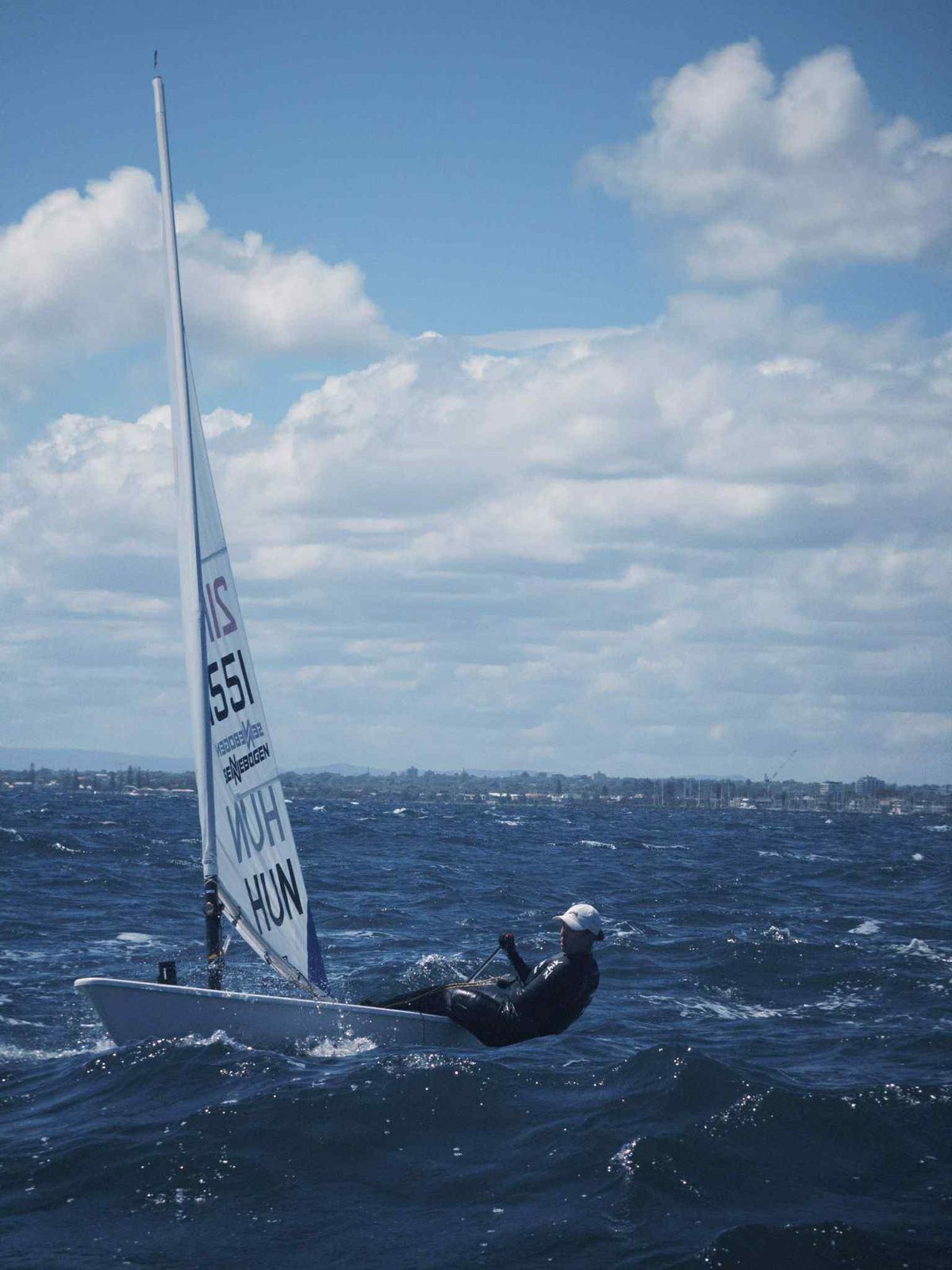 Érdi Mária erős és gyenge szélben is gyors tudott lenni