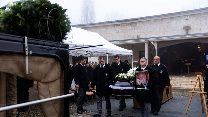 Balázs Péter temetése