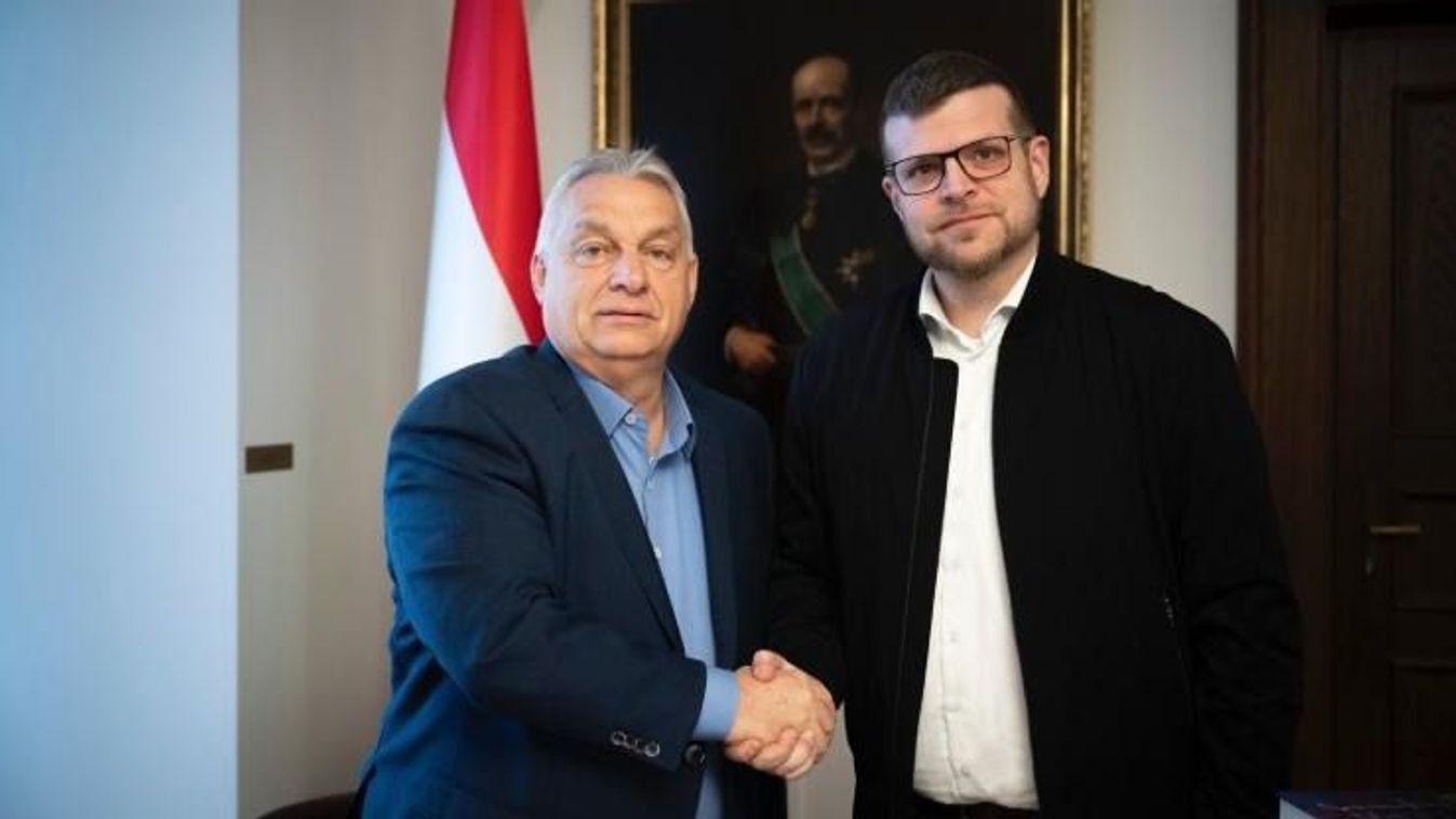 Orbán Viktor és Vámos Zoltán (Forrás: Facebook)