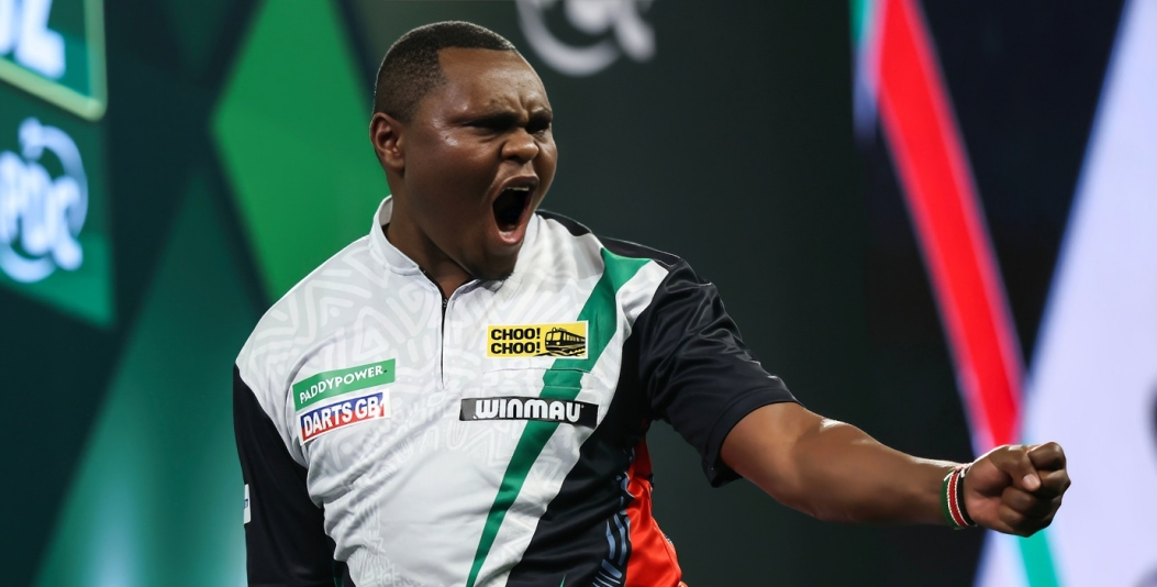 A darts-vb eddigi legnagyobb meglepetését okozta David Munyua Mike De Decker legyőzésével