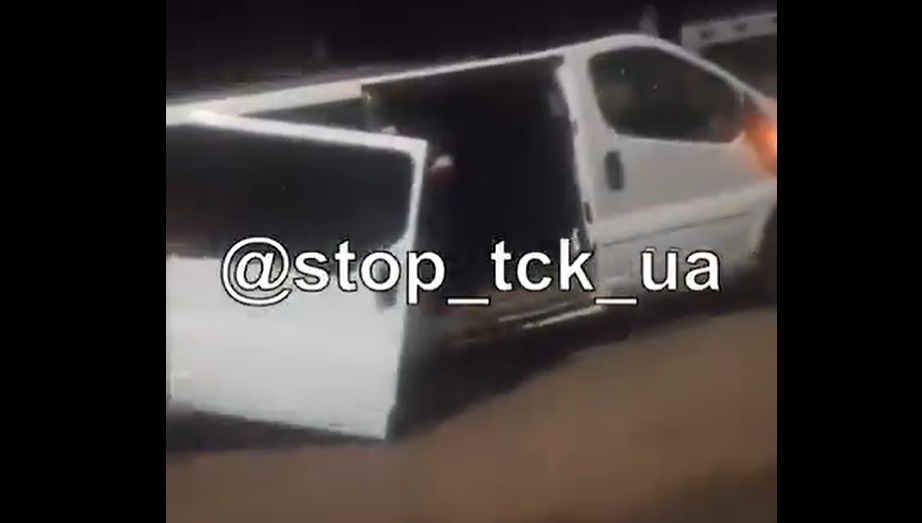 Kényszersorozás Dnyiproban (Forrás: X)