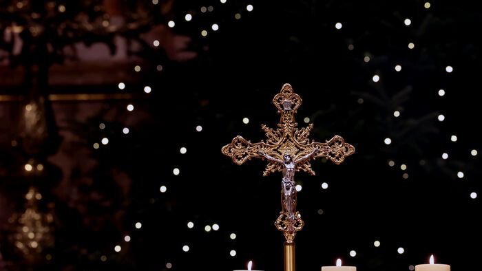 Erdő Péter karácsonyi éjféli szentmisét celebrált a Szent István-bazilikában