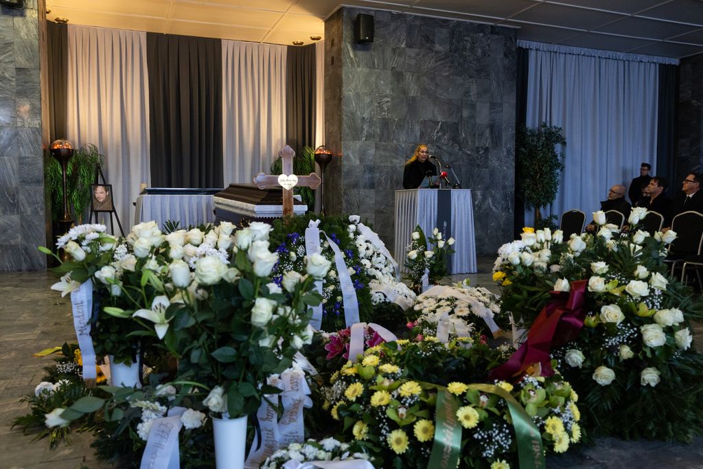 Kálloy Molnár Péter temetése