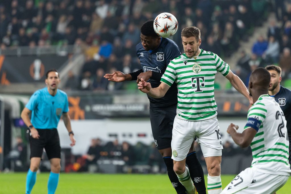 Ferencváros - Glasgow Rangers labdarúgó Európa-liga-meccs