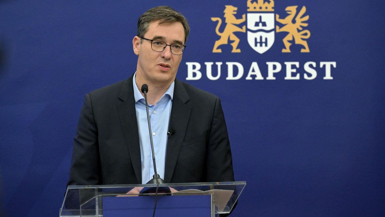 Karácsony Gergely főpolgármester
MTI
Bruzák Noémi