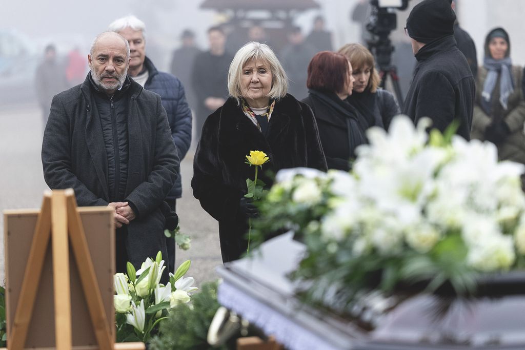 Balázs Péter temetése