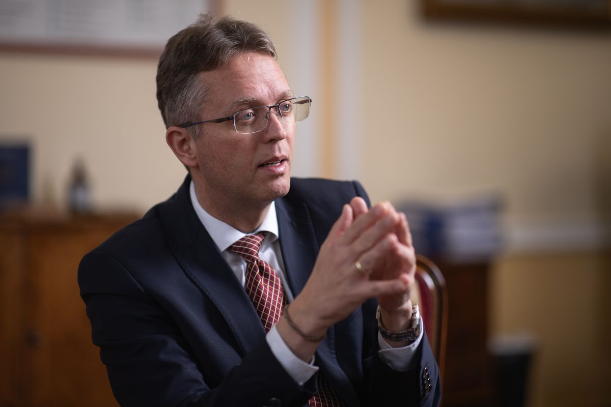 20241229 Budapest
Hankó Balázs kultúráért és innovációért felelős miniszter, a Nemzeti Tudománypolitikai Tanács (NTT) elnöke 
fotó: Polyák Attila (PA)
MW