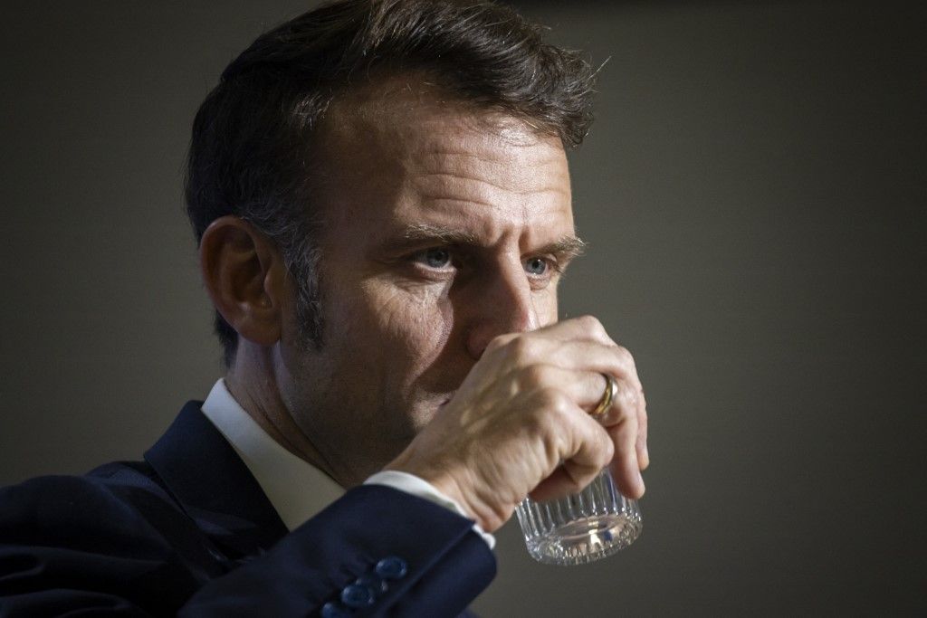 Emmanuel Macron francia elnök