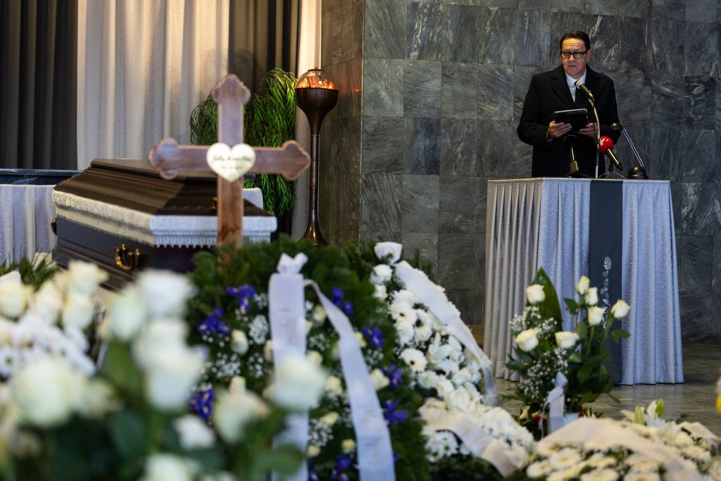 Kálloy Molnár Péter temetése