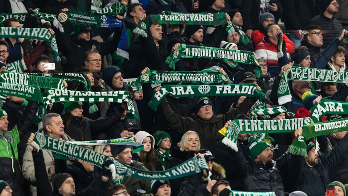 Ferencváros - Glasgow Rangers labdarúgó Európa-liga-meccs
FTC