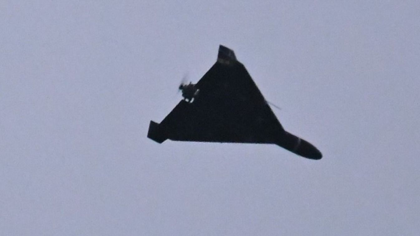 Az orosz hadseregben alkalmazott Shahed drón.