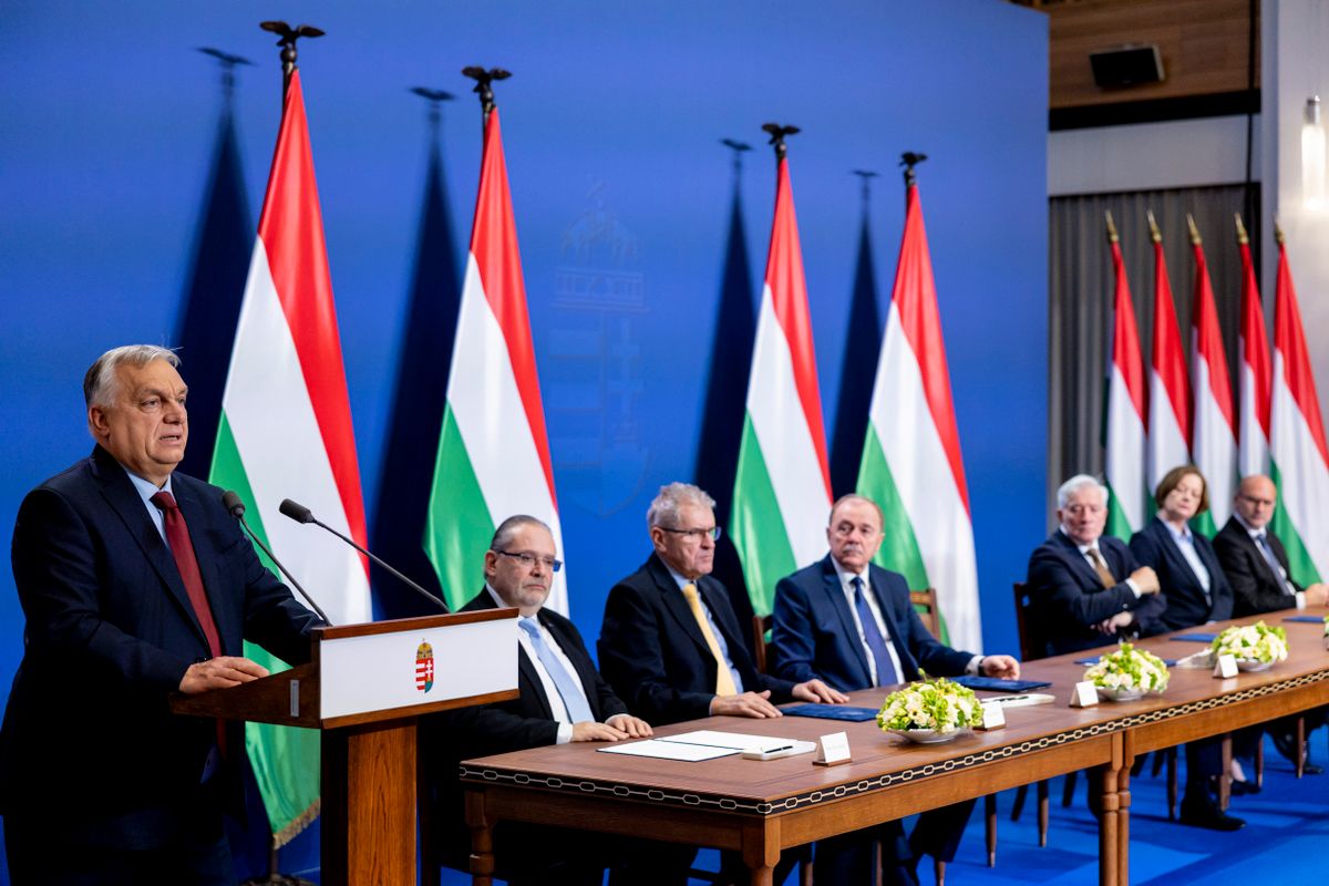 Orbán Viktor, Szőke Zoltán sajtótájékoztató