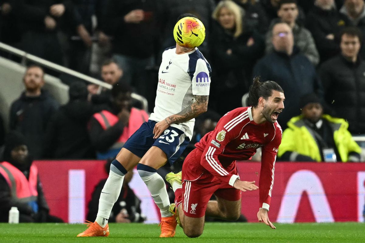 A Tottenham–Liverpool Premier League-mérkőzésen Szoboszlai Dominik is kezdő volt