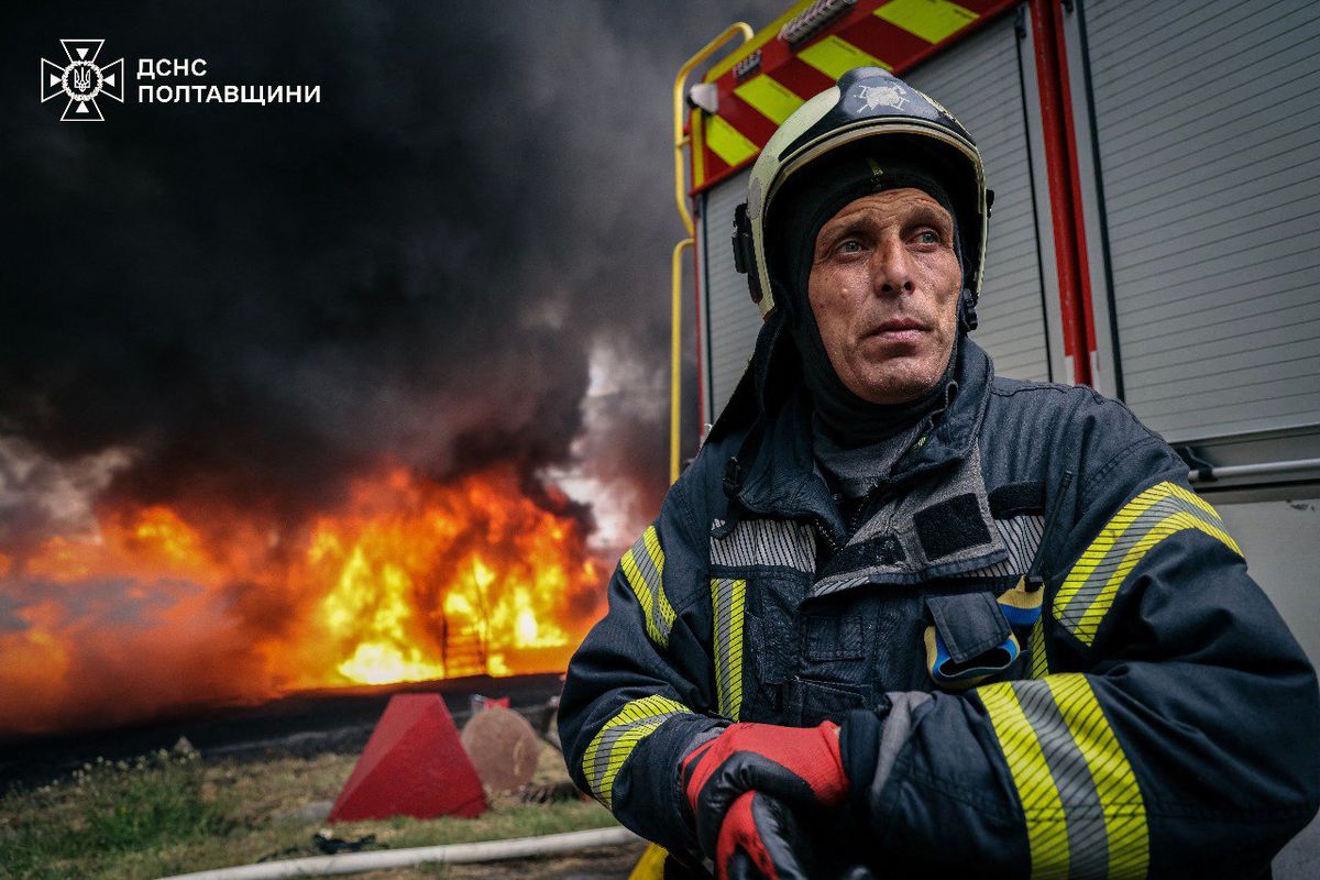 Az orosz támadás miatt több helyen tűz ütött ki, ezek eloltásán jelenleg is dolgoznak