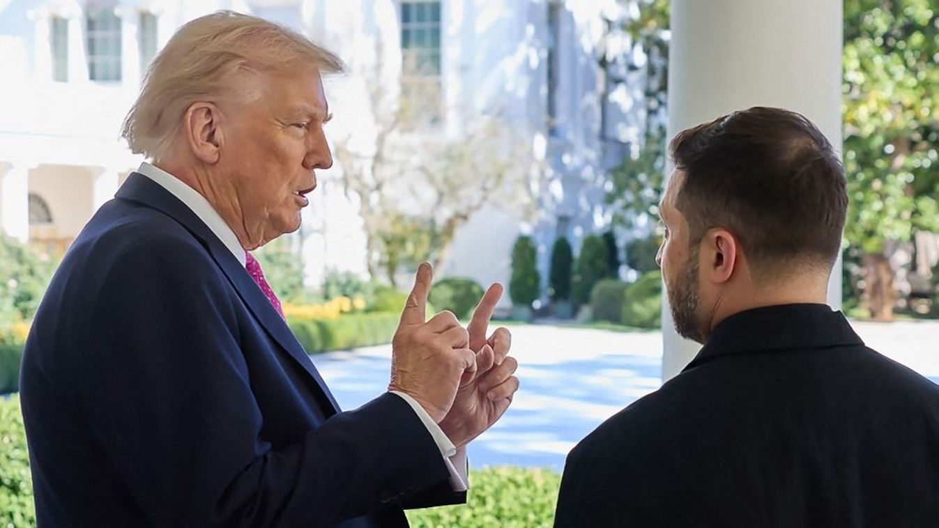  Donald Trump és Volodimir Zelenszkij