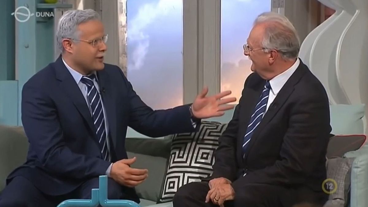 Balázs Péter halála után elképesztő paródia került elő, az egész stúdió dőlt a röhögéstől