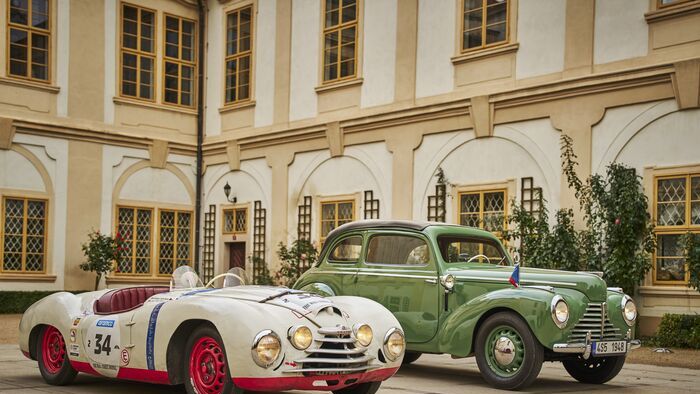 veterán Skoda Tudor