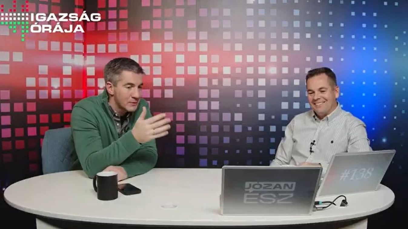 Kocsis Máté az Igazság órájában (Forrás: YouTube)