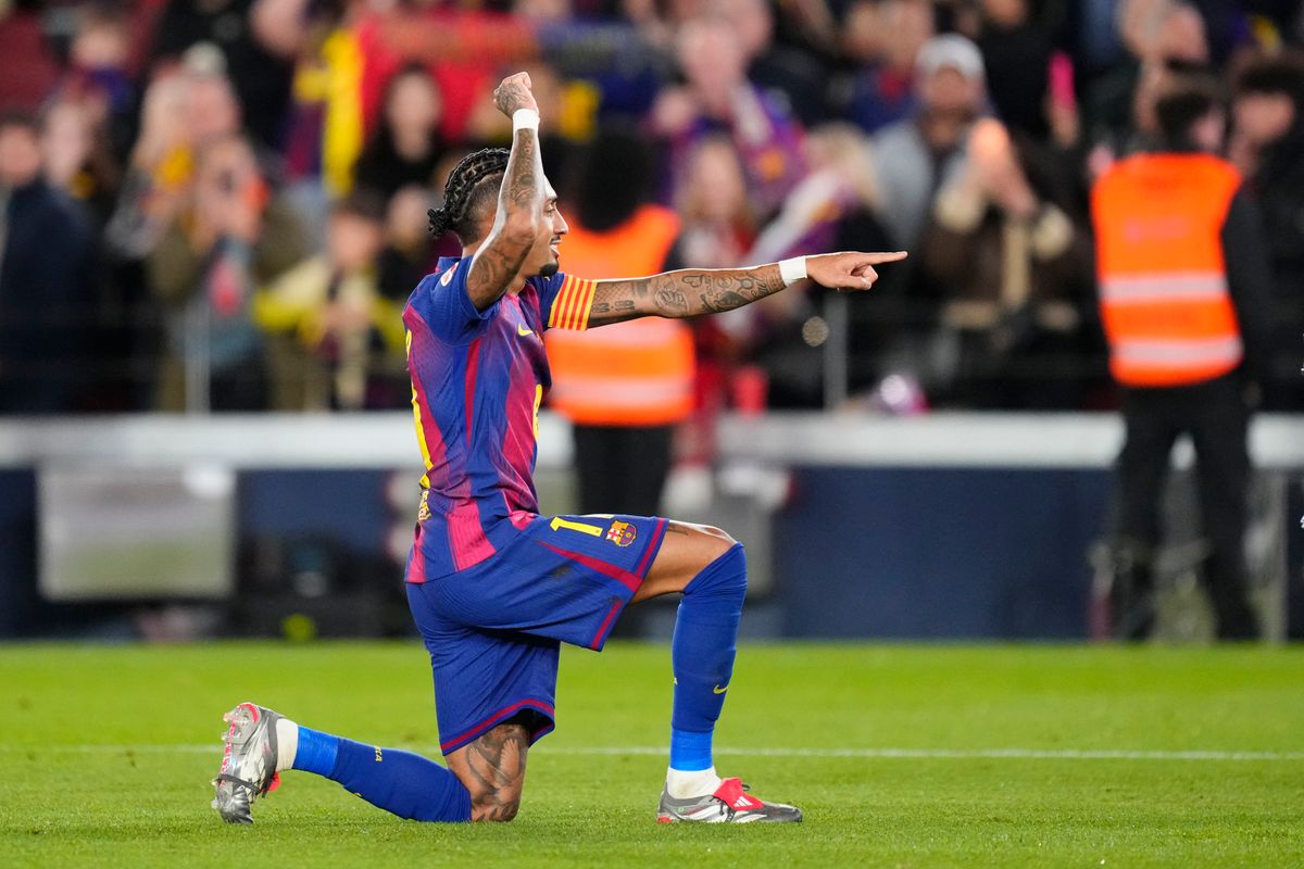 Raphinha sérüléséből visszatérve gyorsan megtalálta a góllövő cipőjét, a duplája három pontot ért a Barcelonának