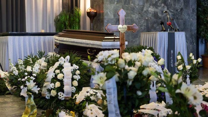 Kálloy Molnár Péter temetése