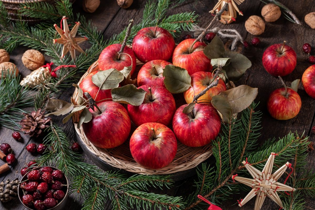 letisztult karácsonyi dekoráció