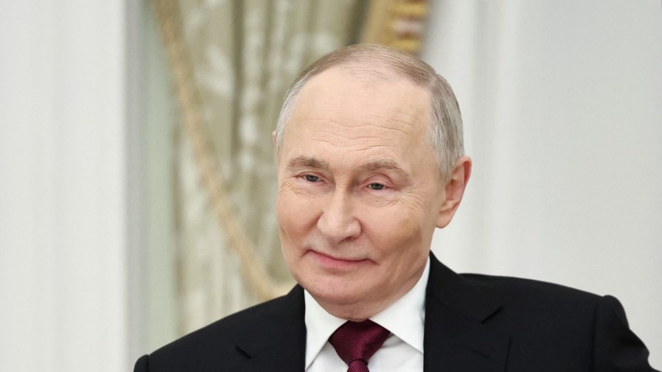 Vlagyimir Putyin orosz elnök (Fotó: AFP)