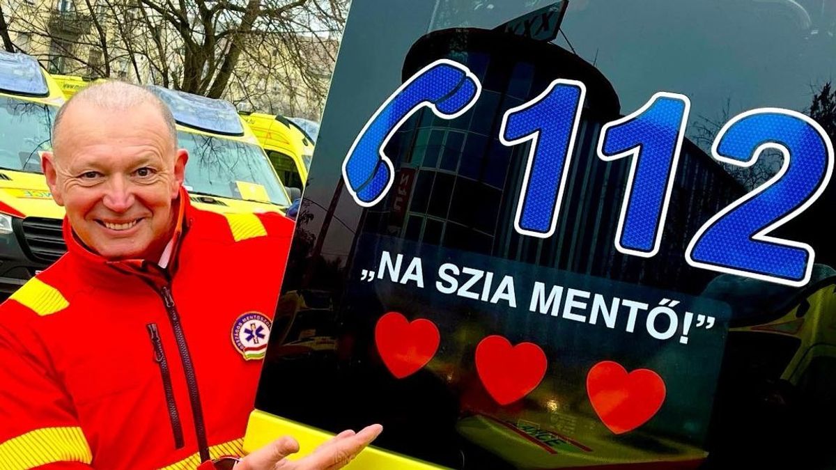 Na szia mentő! – most már a mentőautókon is megörökítették a négyéves kisfiú hőstettét