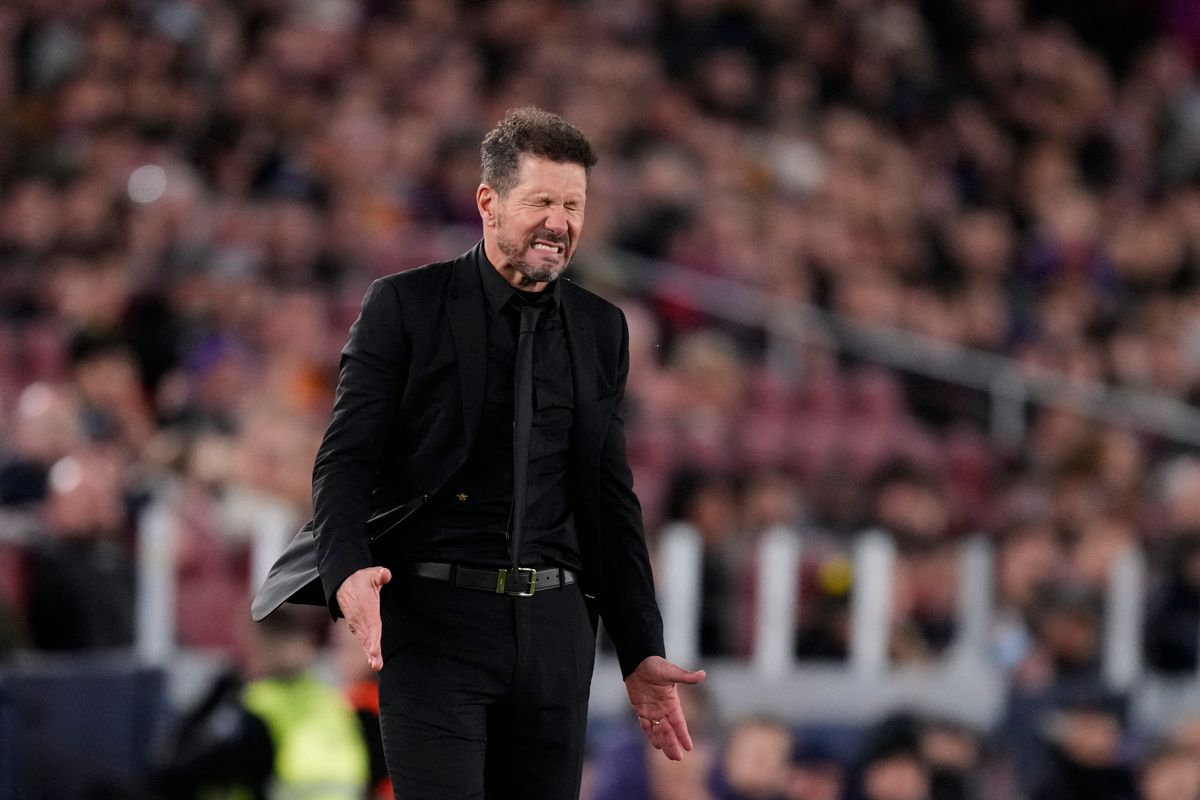 Ha nem is mindig így látszott, Diego Simeone elégedett volt az Atlético Madrid Barcelona elleni teljesítményével