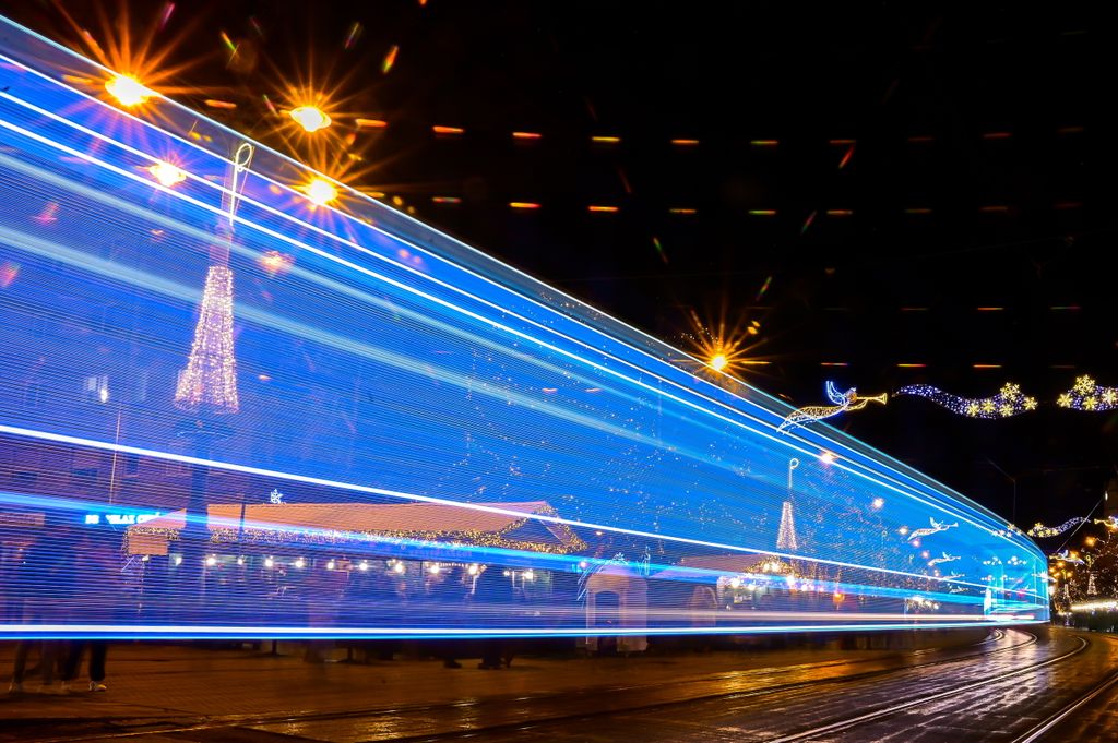 Advent - Fényvillamos Debrecenben