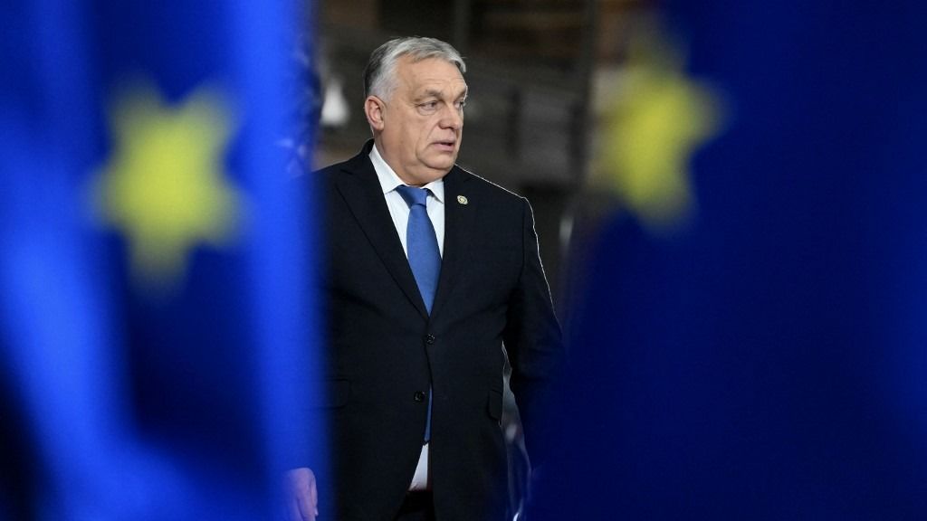 Orbán Viktor Brüsszelben