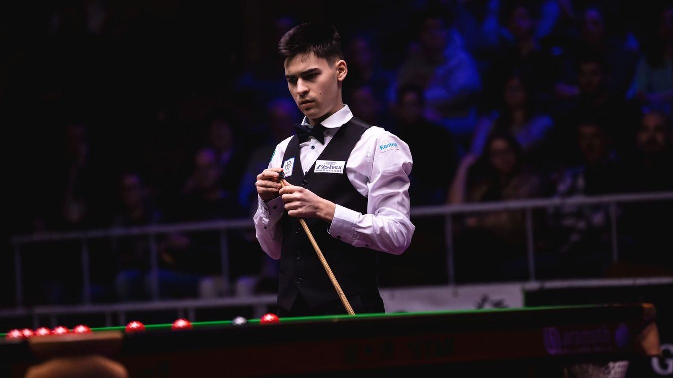 Révész Bulcsú magabiztos győzelmet aratott a snooker Shoot Out első fordulójában Ashley Carty ellen