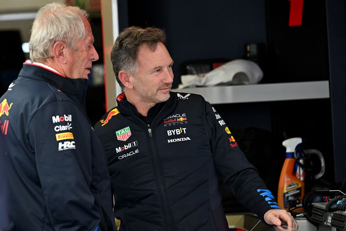 Nem éppen volt felhőtlen a viszony Christian Horner (jobbra) és Helmut Marko között