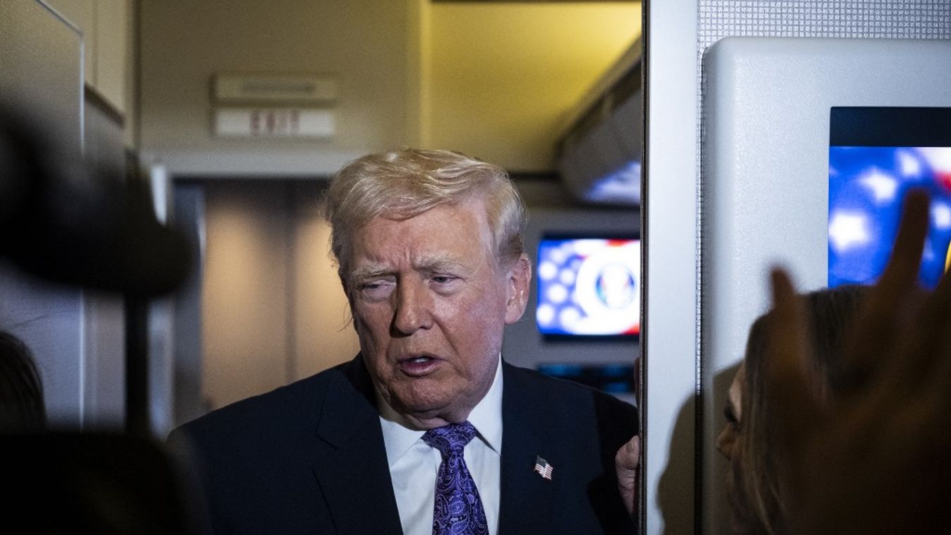 Donald Trump amerikai elnök (Fotó: AFP)