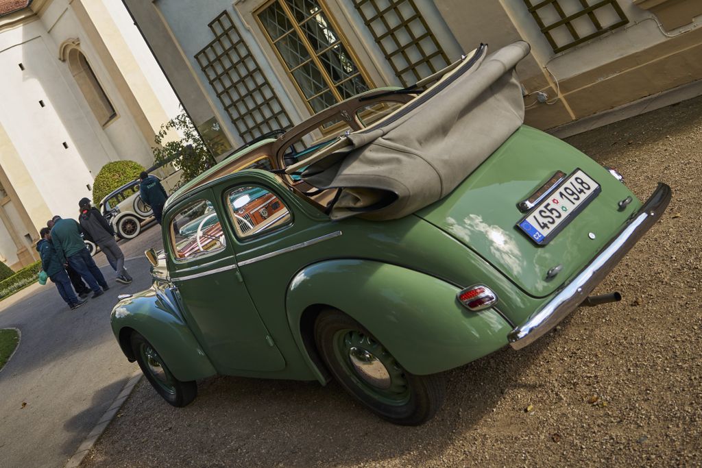 veterán Skoda Tudor